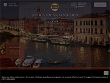 Tablet Screenshot of locandasturion.com